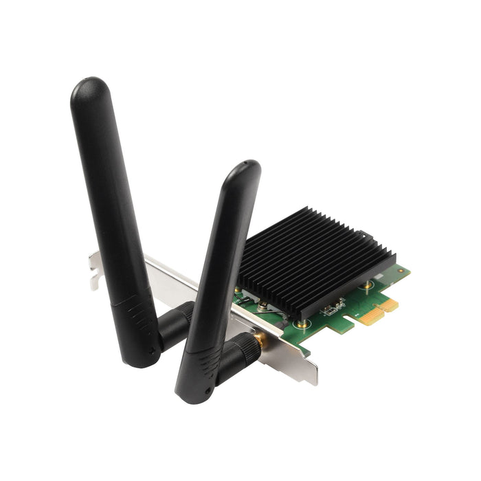 EDIMAX AX3000 Wi-Fi 6 Dual Band 802.11ax & BT 5.0 PCI Express Adapter. Ultrafast