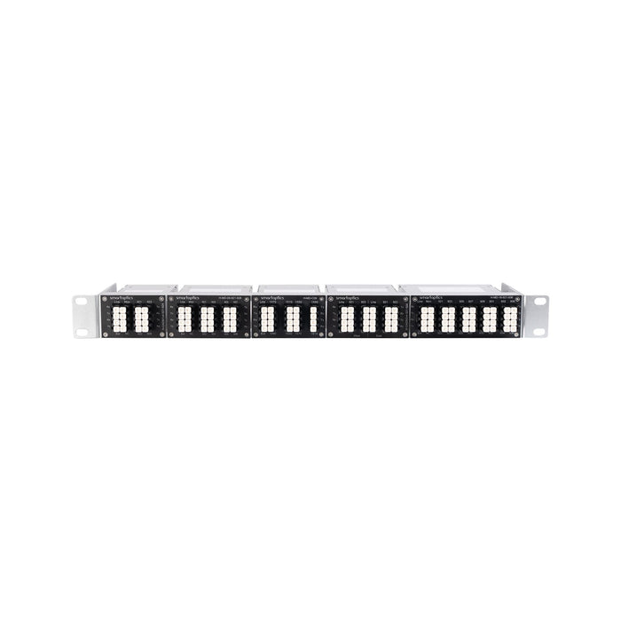 SMARTOPTICS H-series 19'' 1RU Passive Node Chassis. Designed to House DWDM Mux /