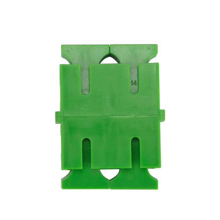 DYNAMIX Adapter SCA Duplex SM Green Flangeless