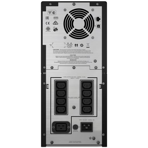 APC Smart-UPS 3000VA (2100W) Tower. 230V Input/Output. 8x IEC C13 Outlets. With