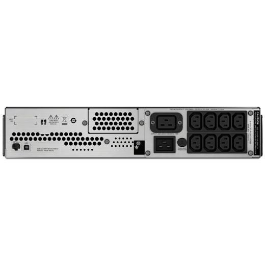 APC Smart-UPS 3000VA (2100W) 2U Rack Mount. 230V Input/Output. 8x IEC C13 Outlet