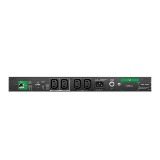 APC Smart-UPS C 500VA (400W) Lithium Ion 1U Rack Mount with Smart Connect. Short