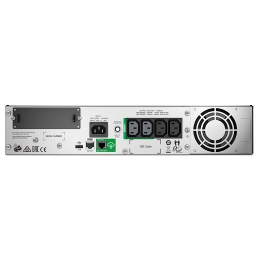 APC Smart-UPS 1500VA(1000W) 2U Rack Mount with Smart Connect. 230V Input/Output.