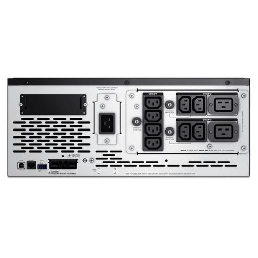 APC Smart-UPS 3000VA (2700W) 4U Rack/Tower. 200V-240V Input/Output. 8x IEC C13 O