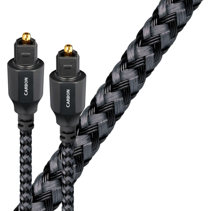 AUDIOQUEST Carbon 3M Optical cable. 19 narrow-apeture synthetic fibers. Jacket -