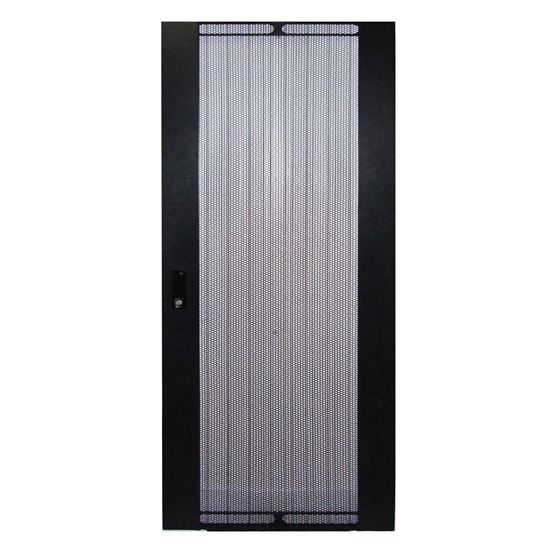 DYNAMIX Front Single Mesh Door for 42RU 800mm Wide Server Cabinet. Includes Lock