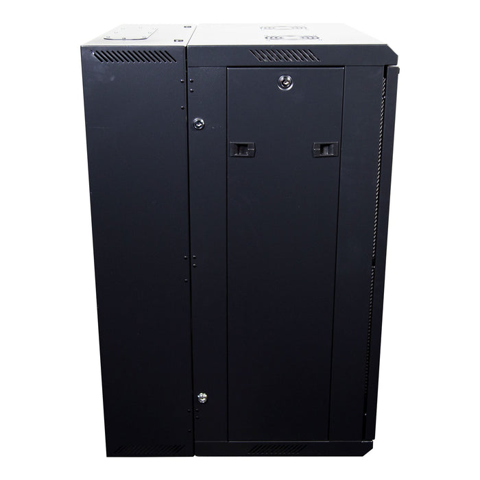 DYNAMIX 24RU 600mm Deep Universal Swing Wall Mount Cabinet. 200mm Removable Back