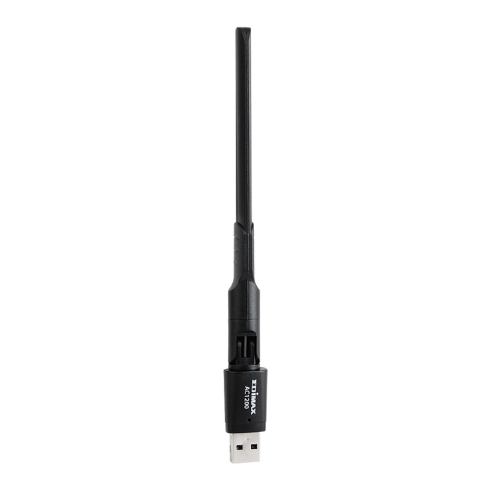 EDIMAX AC1200 Wireless Dual-Band USB-A Adapter. 802.11ac Standard, Supports USB