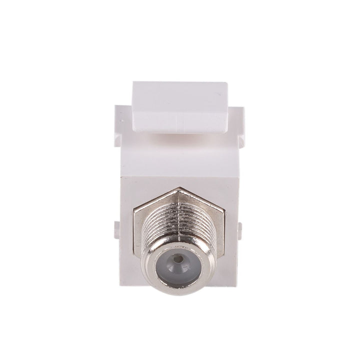 DYNAMIX F to F Keystone Adapter Female Connectors on the Front and Back