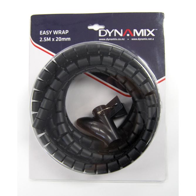 DYNAMIX 2.5mx20mm Easy Wrap - Cable Management Solution