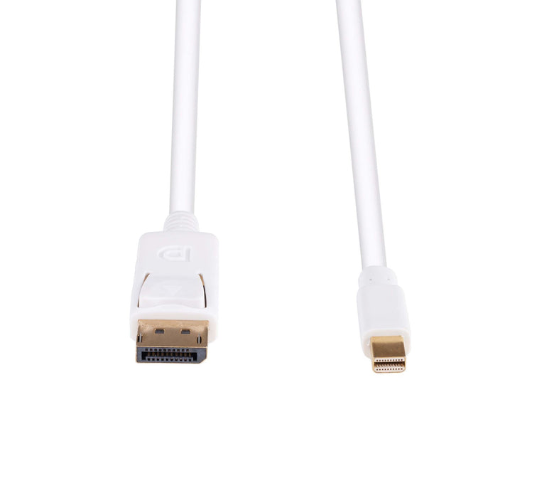 DYNAMIX 2m DisplayPort to Mini DisplayPort cable v1.2. Gold Shell Connectors DDC