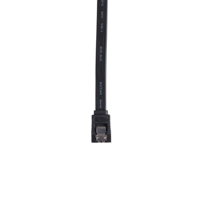 DYNAMIX 1m Mini SATA 6Gbs Cable with Latch, black colour