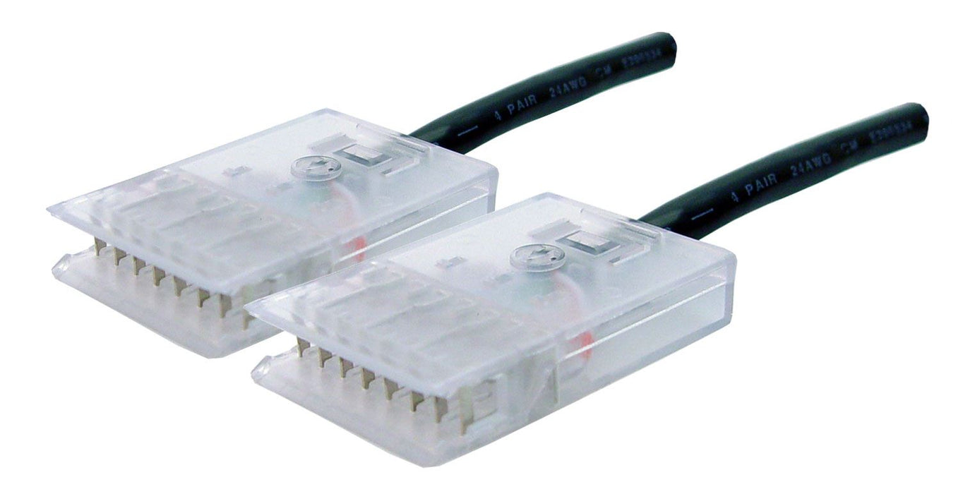 DYNAMIX 3m 4x Pair 110/110 Cat5e Patch Lead: Default Black, A spec