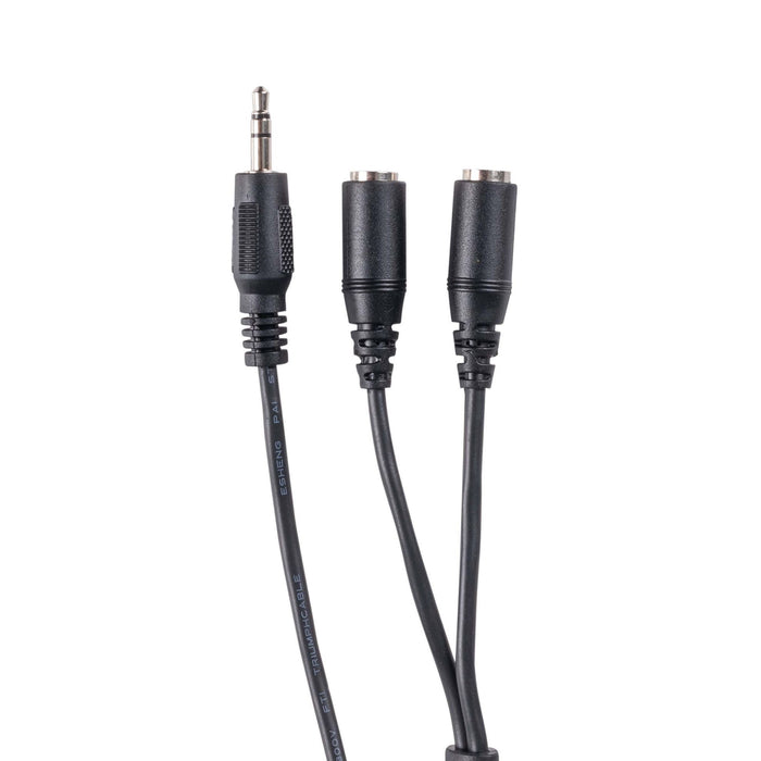 DYNAMIX 2M Stereo Y Cable 3.5mm Plugs