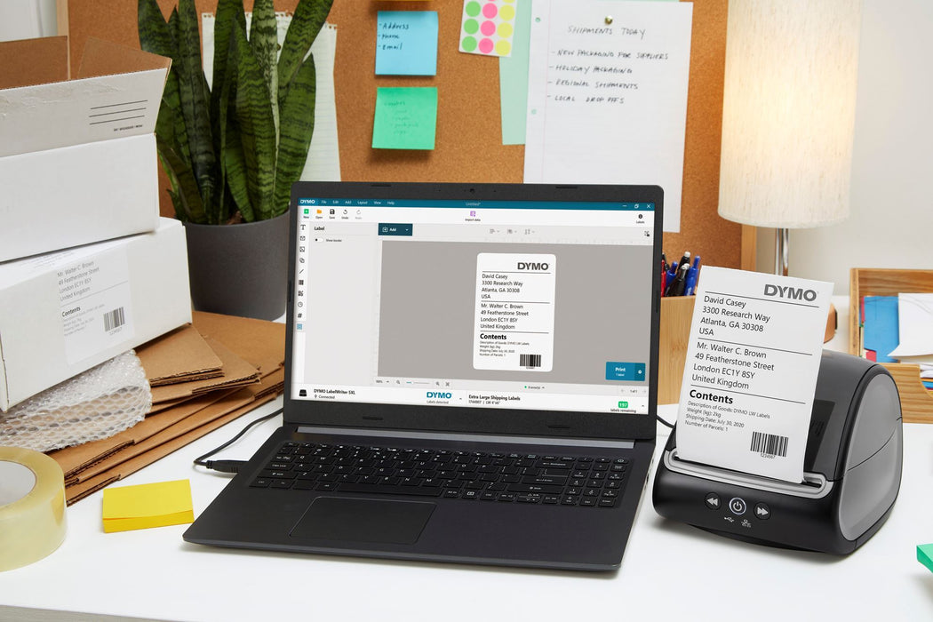 DYMO LabelWriter 5XL Label Printer. Print up to 53 Labels per Minute. Print 4" x