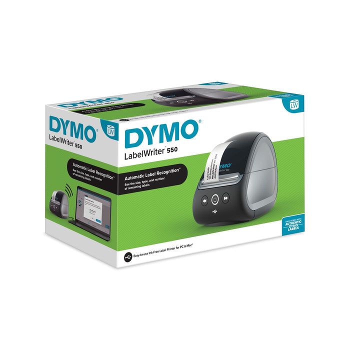 DYMO LabelWriter 550 Label Printer. Print up to 62 Labels per Minute. Customize