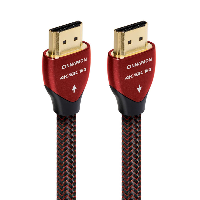 AUDIOQUEST Cinnamon 5M HDMI Cable Install 5-Pack. 1.25% silver Resolution - 18Gb