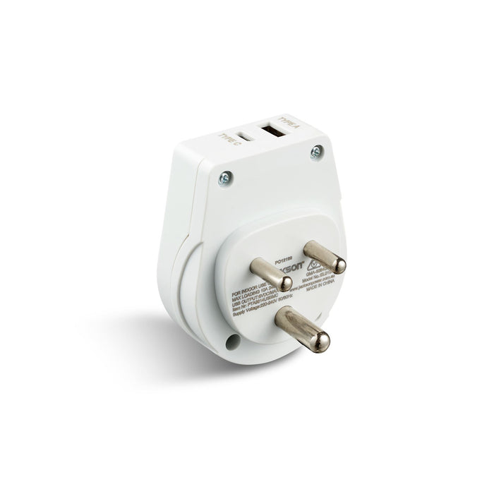 Travel Adaptor USB USB-C Charging Ports NZ/AUS Plugs Sri Lanka & Parts of India