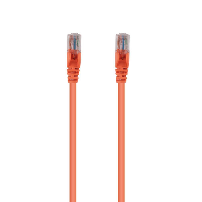 DYNAMIX 0.3m Cat6 Orange UTP Patch Lead (T568A Specification) 250MHz 24AWG Sliml