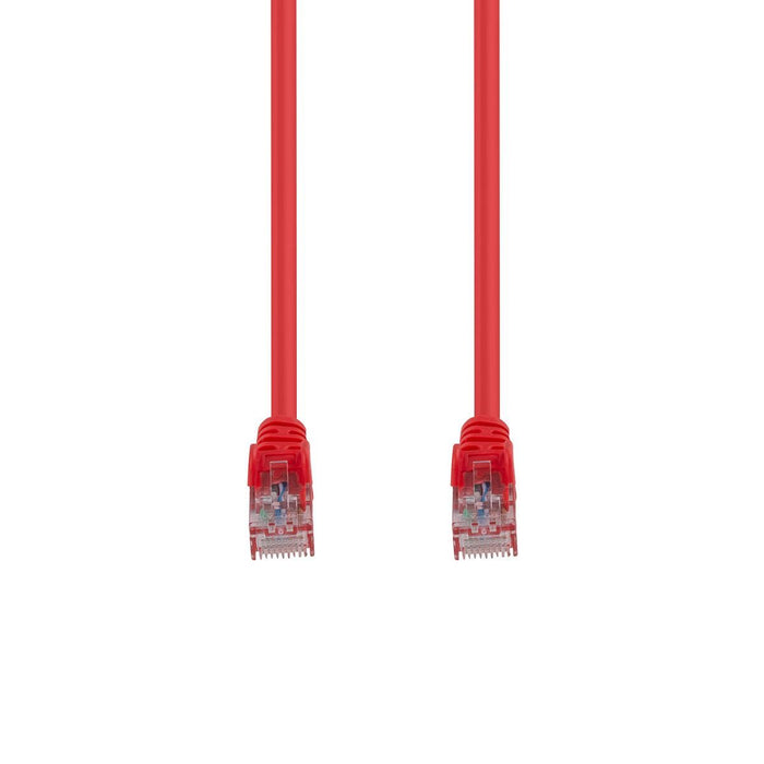 DYNAMIX 7.5m Cat6 Red UTP Patch Lead (T568A Specification) 250MHz 24AWG Slimline