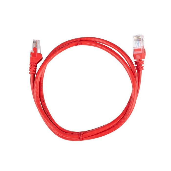 DYNAMIX 7.5m Cat6 Red UTP Patch Lead (T568A Specification) 250MHz 24AWG Slimline