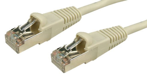 DYNAMIX 1.5m Cat5E 26AWG Beige STP Lead (T568A Specification) 26AWG Slimline Sna