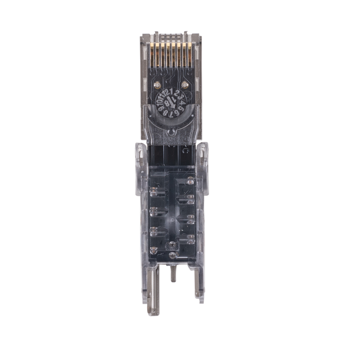 DYNAMIX RJ45 UTP Cat6A Tooless Flexible Plug, Works with both solid and stranded