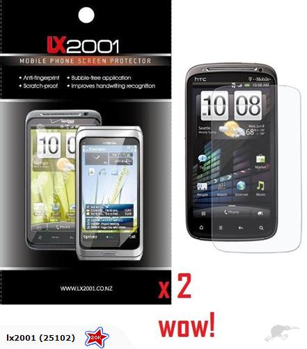 HTC Sensation Screen Protector x2