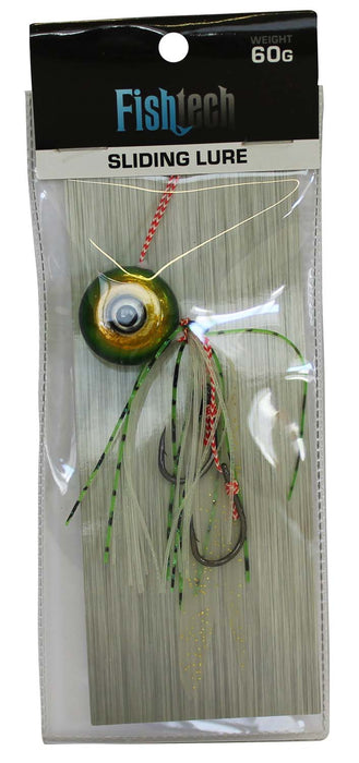 Fishtech 60g Slippery Slider Lure - Green