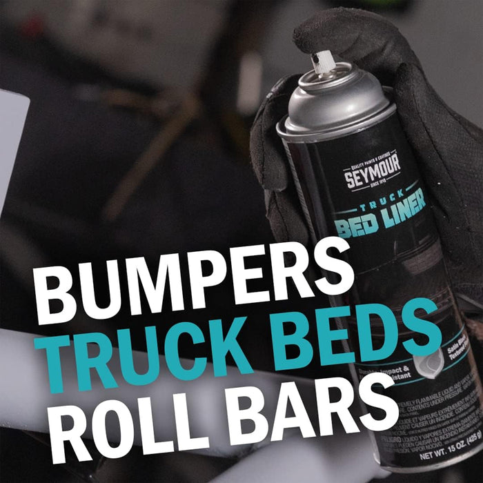 Seymour Aerosol Truck Bed Liner Black