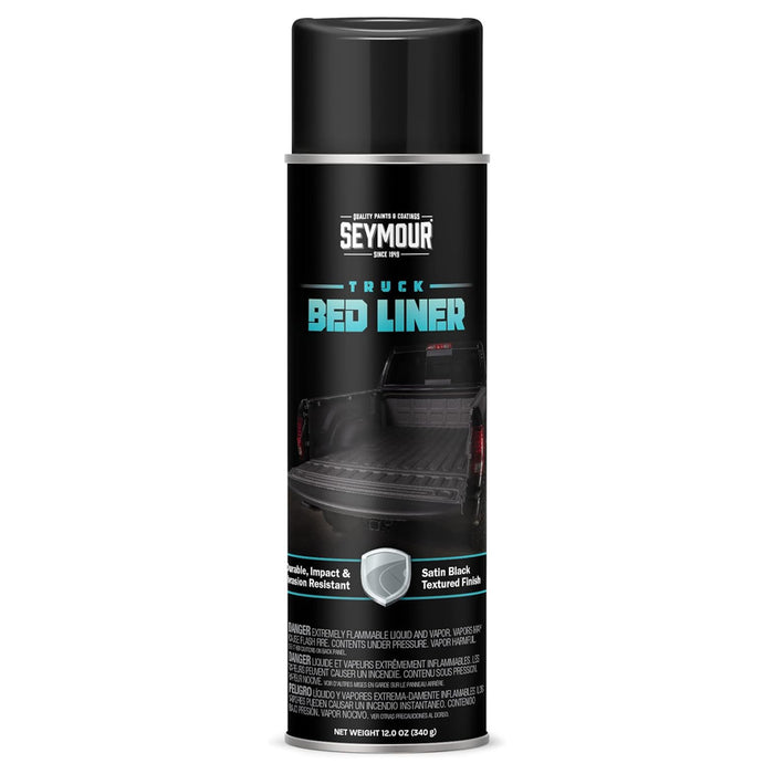 Seymour Aerosol Truck Bed Liner Black