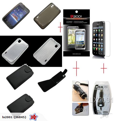 LG Optimus P970 Case Bundle