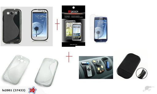 Samsung Galaxy S3 Case + Car Anti Slip Mat + SP