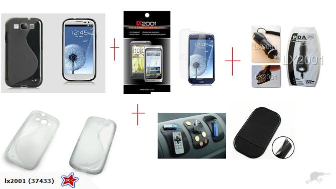 Samsung Galaxy S3 Case Car AntiSlip Mat Charger