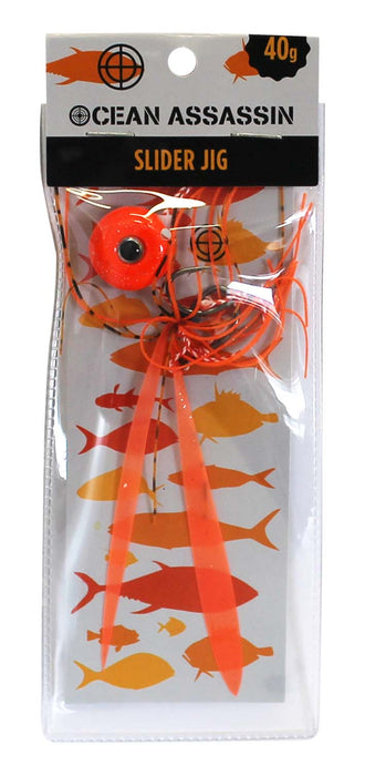 Ocean Assassin Slider Jig - Orange 40g