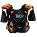 GUARDIAN THOR CHEST PROTECTOR CHILD BLACK ORANGE 2XS XS 18-27KG