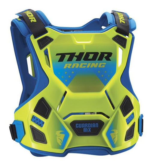 GUARDIAN MX THOR CHEST PROTECTOR YOUTH FLO GN 2XS/XS