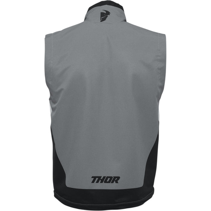 Vest Thor Mx S23 Warmup Grey/Black L