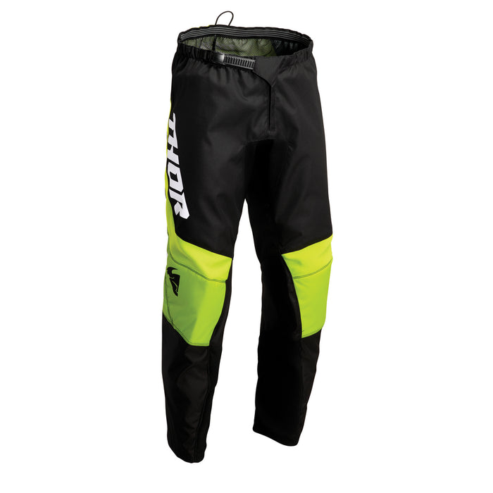 THOR MX PANT S22 SECTOR CHEVRON BLACK/GREEN SIZE 28