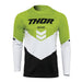 THOR MX JERSEY S22 SECTOR CHEVRON BLACK/GREEN SMALL