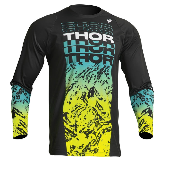 Jersey S23 Thor Mx Sector Atlas Black/Teal Xl