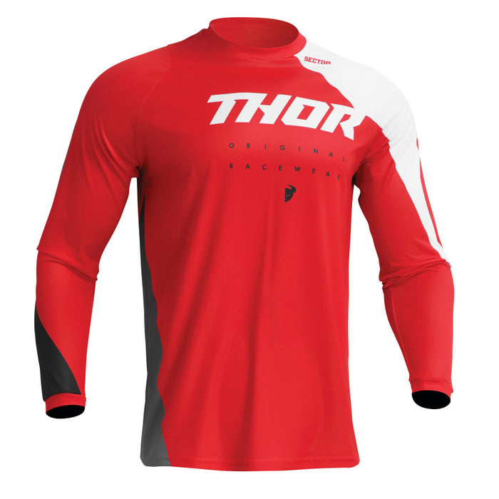 Jersey S23 Thor Mx Sector Edge Red/White Large