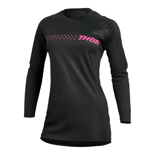 Jersey S23 Thor Mx Sector Women Minimal Black/Pink Xl