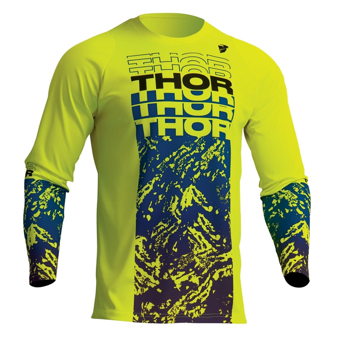 Jersey S23 Thor Mx Sector Youth Atlas Aqua/Black Large