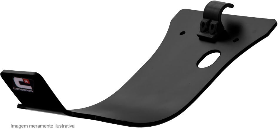 GLIDE PLATE CROSSPRO DTC PLASTIC RM85 02-15 BLACK