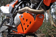 SKID PLATE CROSSPRO EC DTC ENDURO PLASTIC KTM HUSQVARNA ORANGE