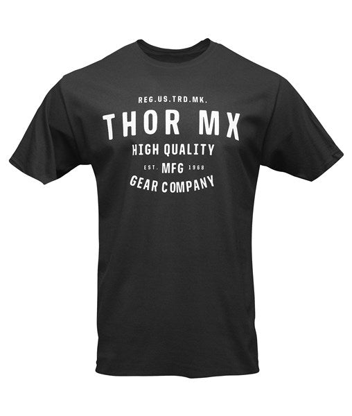 TSHIRT THOR MX CRAFTED BLACK SMALL