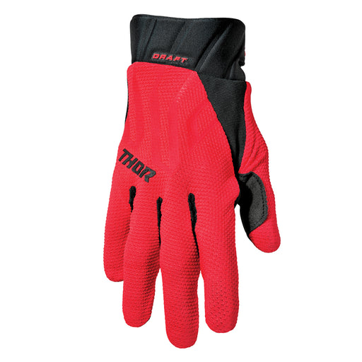 GLOVE THOR S22 DRAFT RED/BLACK SMALL