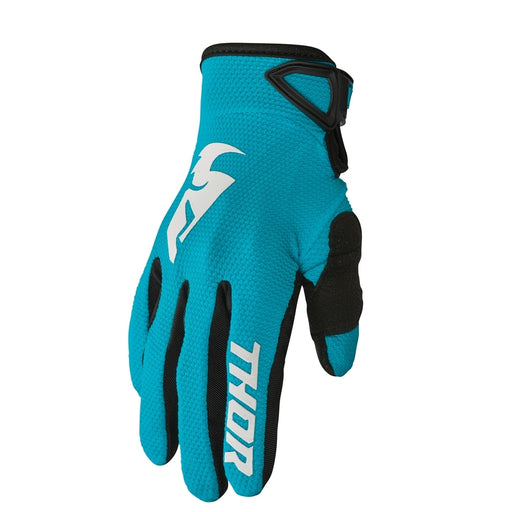 Glove S23 Thor Mx Sector Women Aqua/White Small