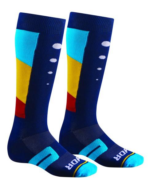 SOCKS S17 MOTO KNIT ACTIV BLUE THOR 10-13